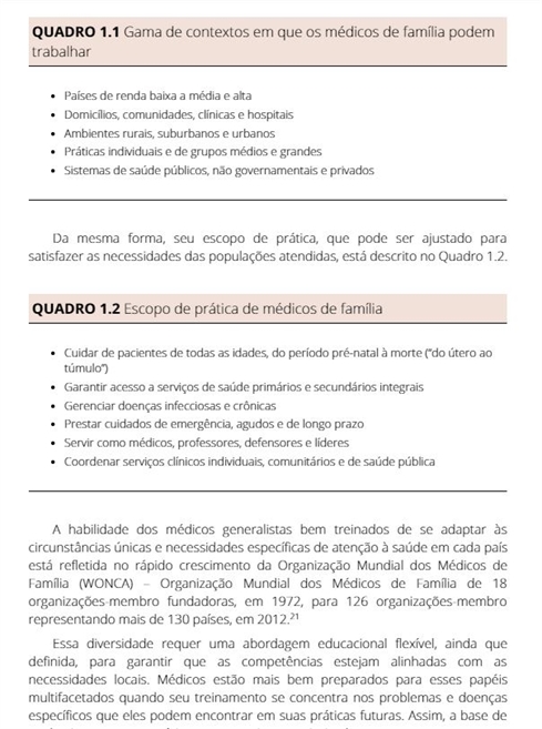 A Contribuição da Medicina de Família e Comunidade para os Sistemas de Saúde