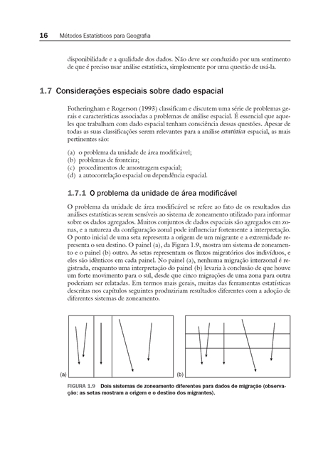 Métodos Estatísticos para Geografia