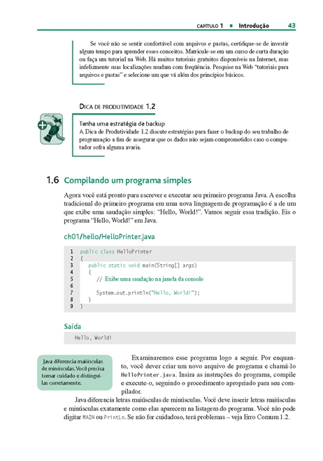 Conceitos de Computação com Java