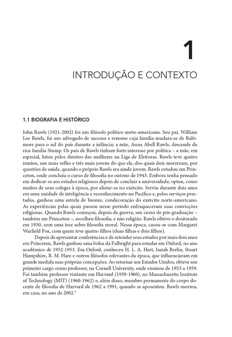 Uma Teoria da Justiça, de John Rawls