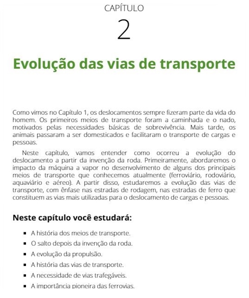 Vias de Transporte