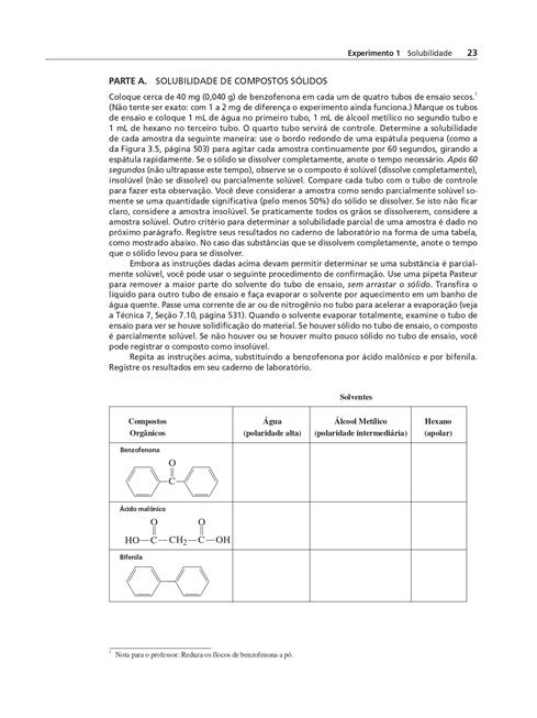 Química Orgânica Experimental