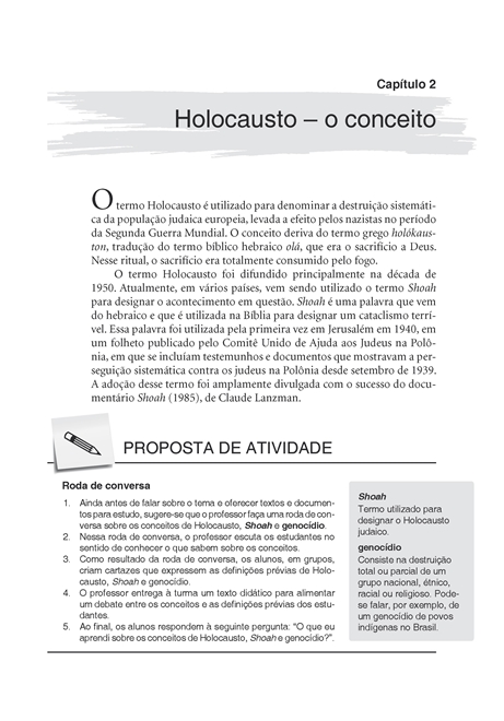 Ensinando sobre o Holocausto na Escola