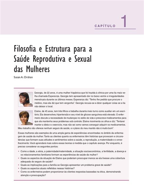 Enfermagem na Saúde das Mulheres, das Mães e dos Recém-Nascidos