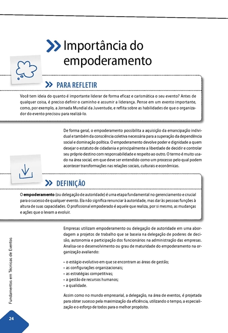 Fundamentos em Técnicas de Eventos