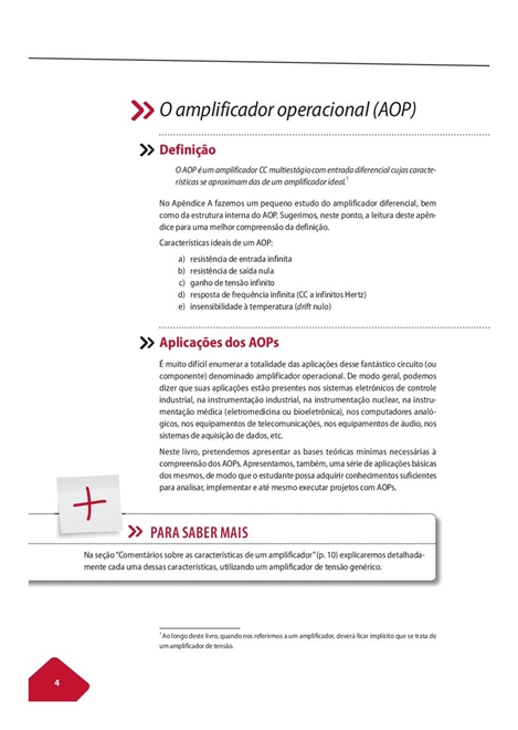 Amplificadores Operacionais e Filtros Ativos