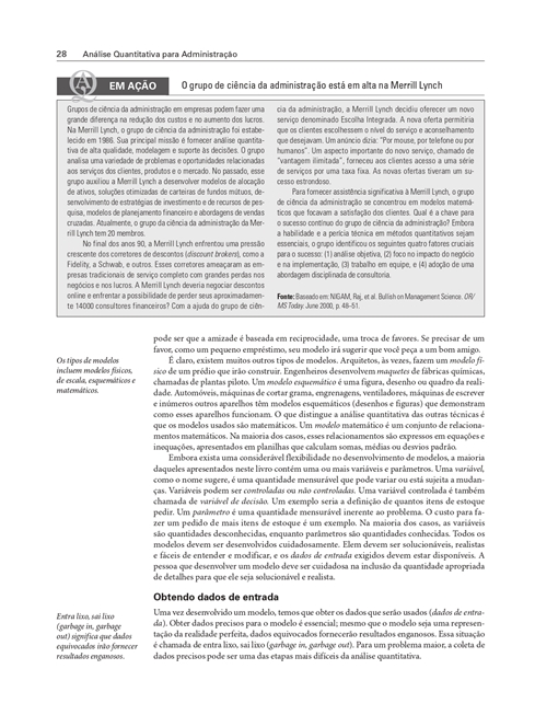 Análise Quantitativa para Administração