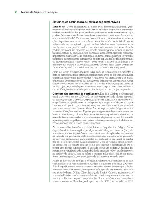 Manual de Arquitetura Ecológica