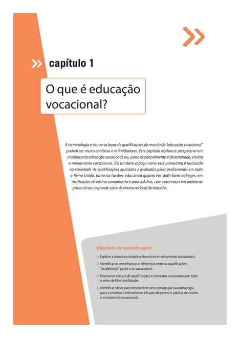 Ensino e Treinamento Profissionalizantes