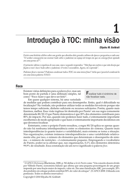 Handbook da Teoria das Restrições