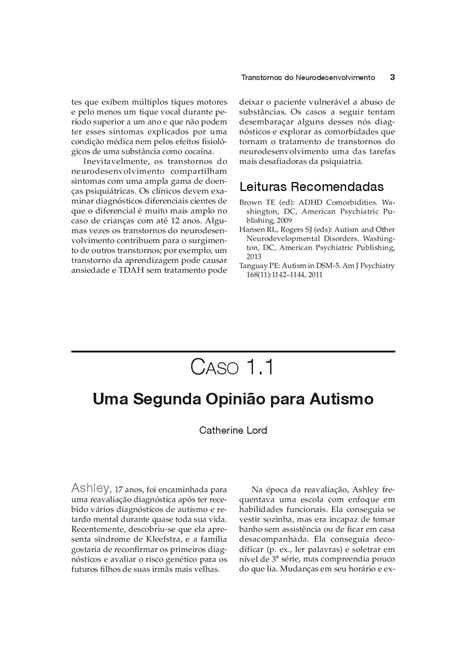 Casos Clínicos do DSM-5