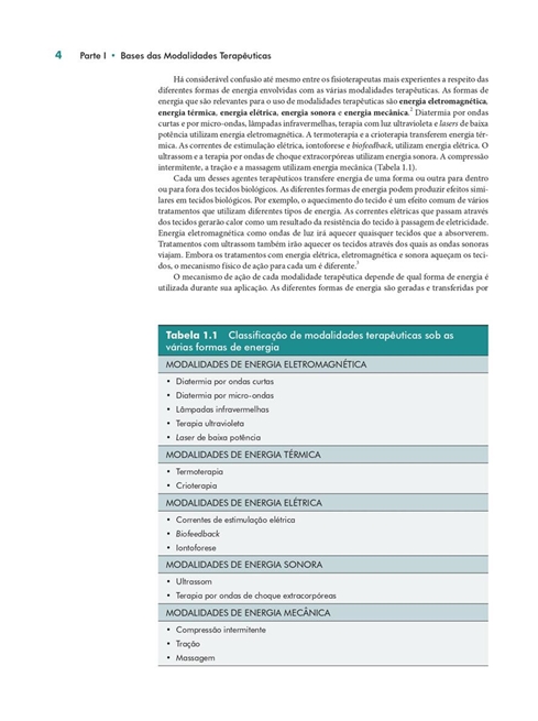 Modalidades Terapêuticas para Fisioterapeutas