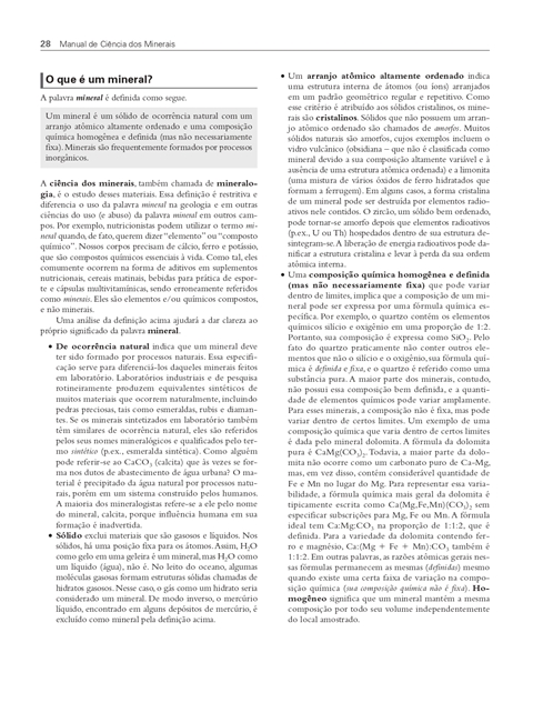 Manual de Ciência dos Minerais