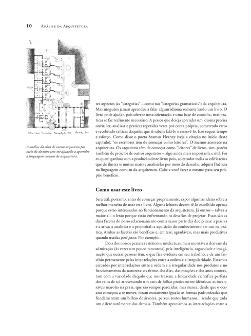 A Análise da Arquitetura