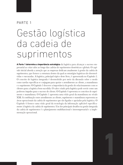 Gestão Logística da Cadeia de Suprimentos