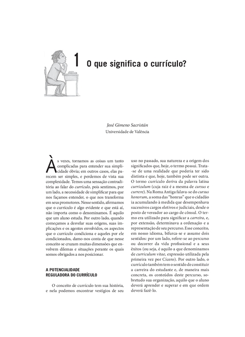 Saberes e Incertezas Sobre o Currículo