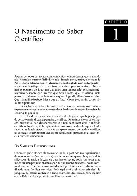 A Construção do Saber