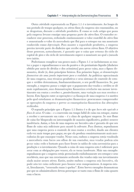 Análise para Administração Financeira