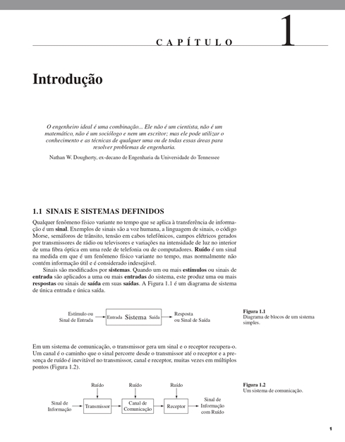 Fundamentos em Sinais e Sistemas