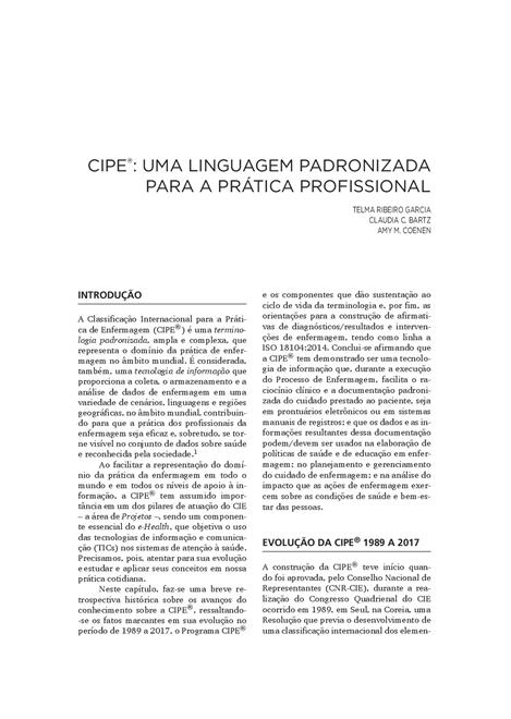 Classificação Internacional para a Prática de Enfermagem CIPE®