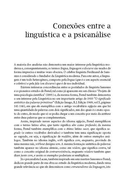 Etimologia de Termos Psicanalíticos