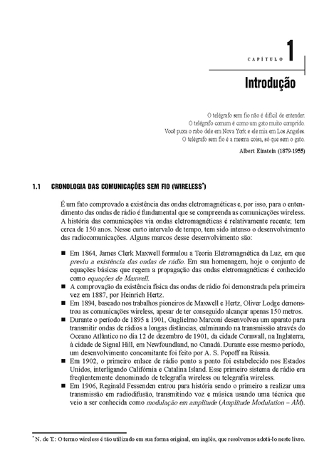 Sistemas Modernos de Comunicações Wireless