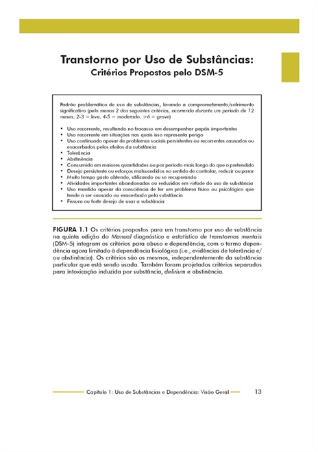 Transtornos Relacionados a Substâncias e do Controle de Impulsos