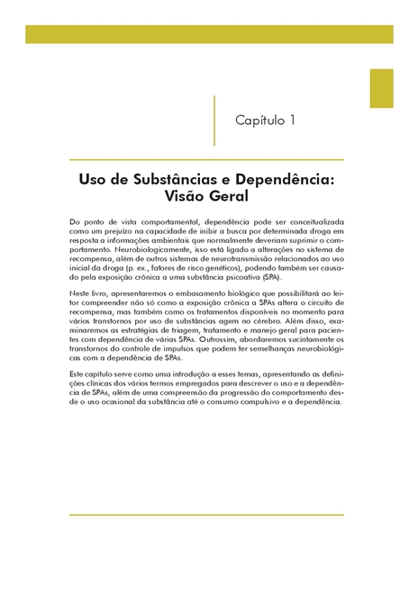 Transtornos Relacionados a Substâncias e do Controle de Impulsos