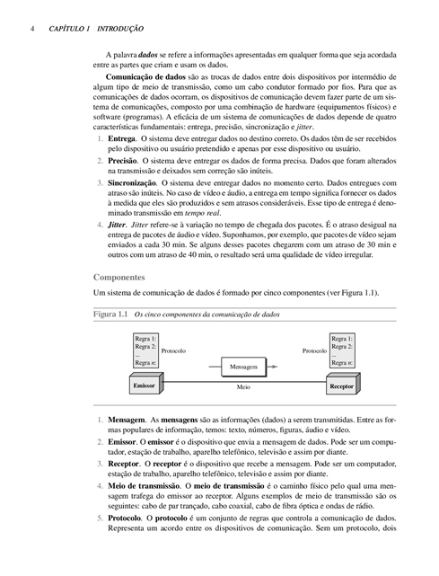 Comunicação de Dados e Redes de Computadores