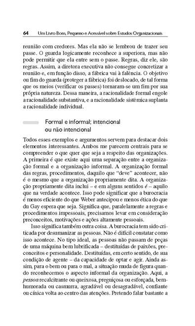 Um Livro Bom, Pequeno e Acessível sobre Estudos Organizacionais