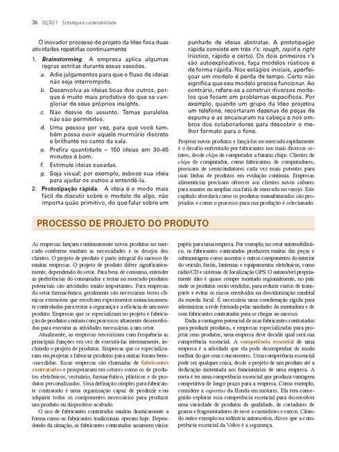 Administração de Operações e da Cadeia de Suprimentos