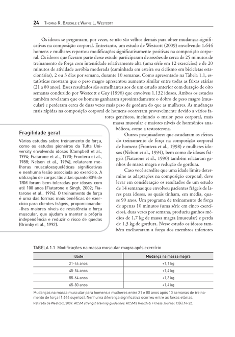 Treinamento de Força para a Terceira Idade