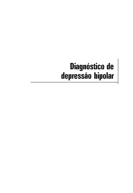 Depressão Bipolar