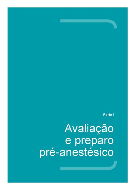 Rotinas em Anestesiologia e Medicina Perioperatória