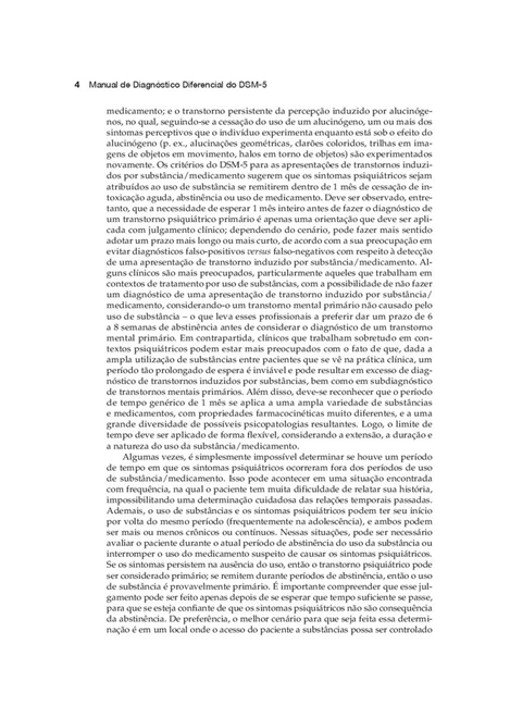 Manual de Diagnóstico Diferencial do DSM-5