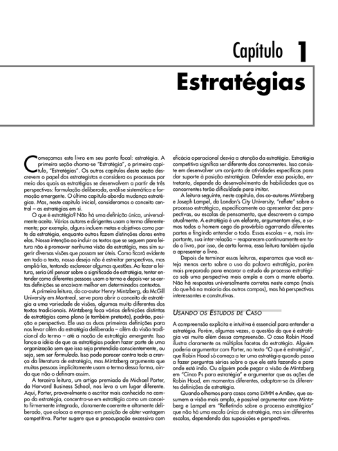 O Processo da Estratégia