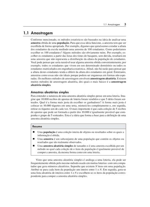 Probabilidade e Estatística para Ciências Exatas