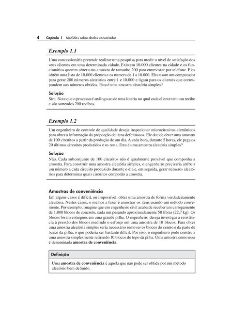 Probabilidade e Estatística para Ciências Exatas