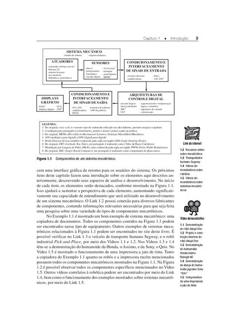 Introdução à Mecatrônica e aos Sistemas de Medições