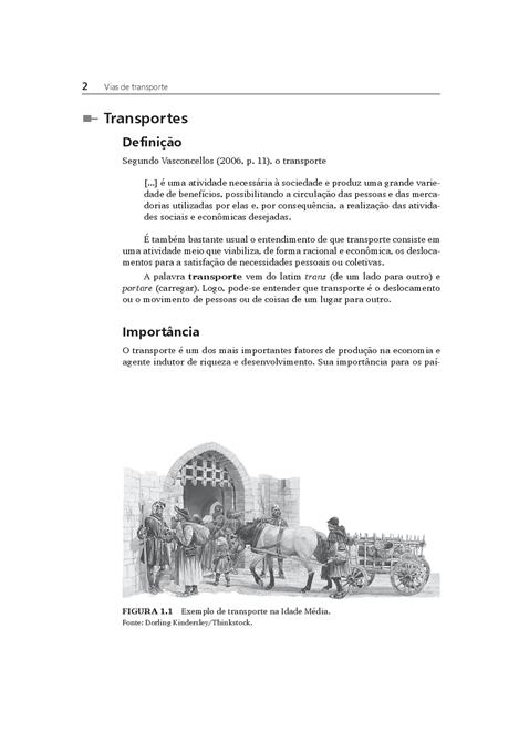 Vias de Transporte