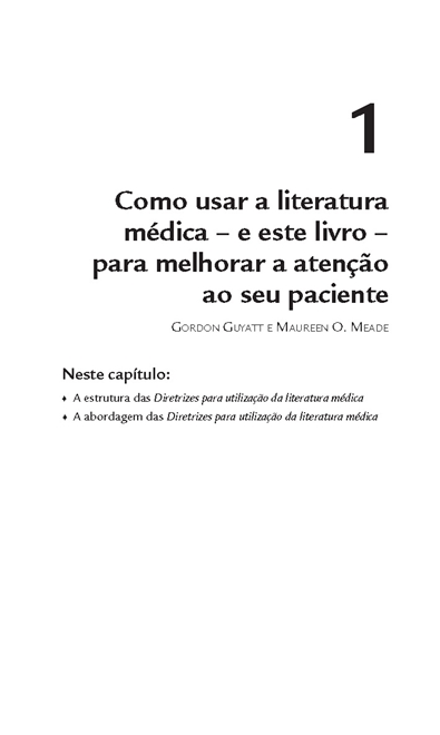 Diretrizes para Utilização da Literatura Médica