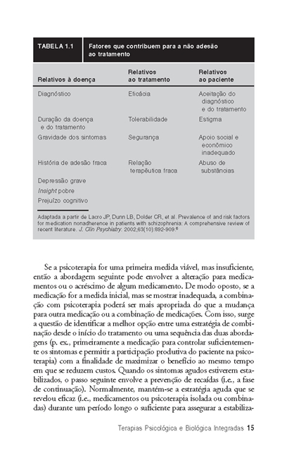 Terapias Psicológica e Biológica Integradas