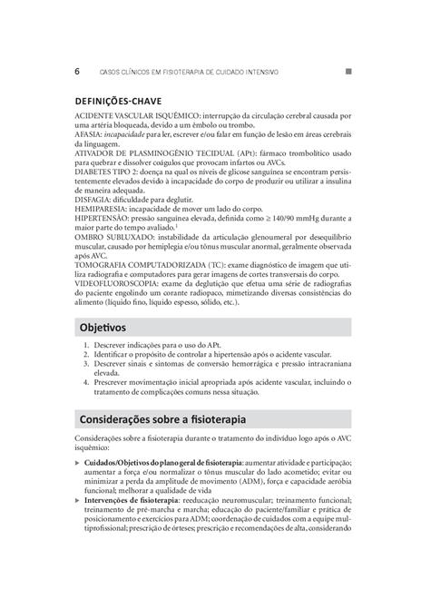 Casos Clínicos em Fisioterapia de Cuidado Intensivo