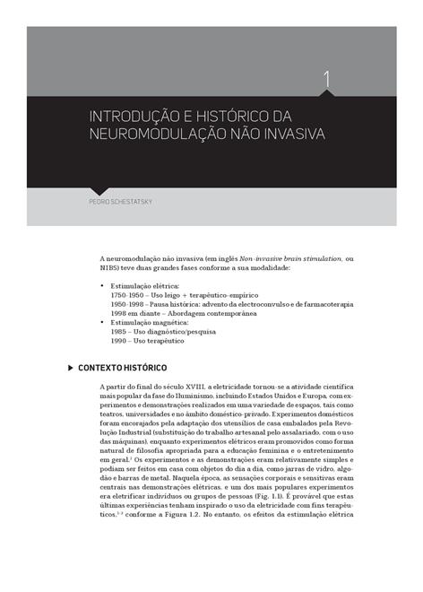 Princípios e Práticas do Uso da Neuromodulação Não Invasiva em Psiquiatria