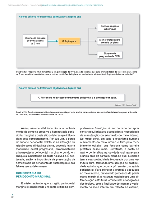 Distâncias Biológicas Periodontais