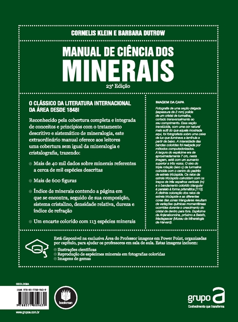 Manual de Ciência dos Minerais