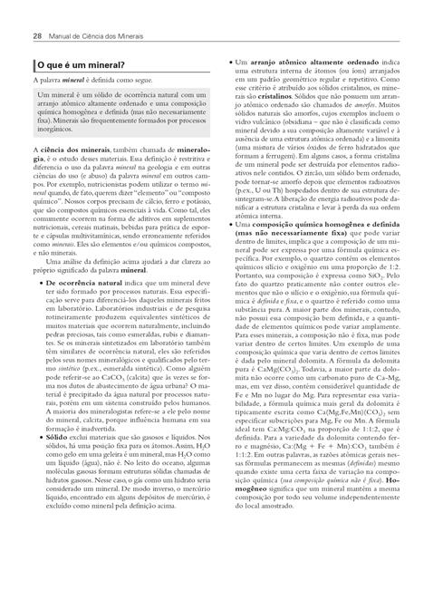 Manual de Ciência dos Minerais