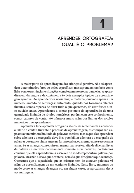 Leitura e Ortografia