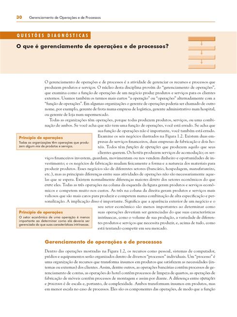 Gerenciamento de Operações e de Processos