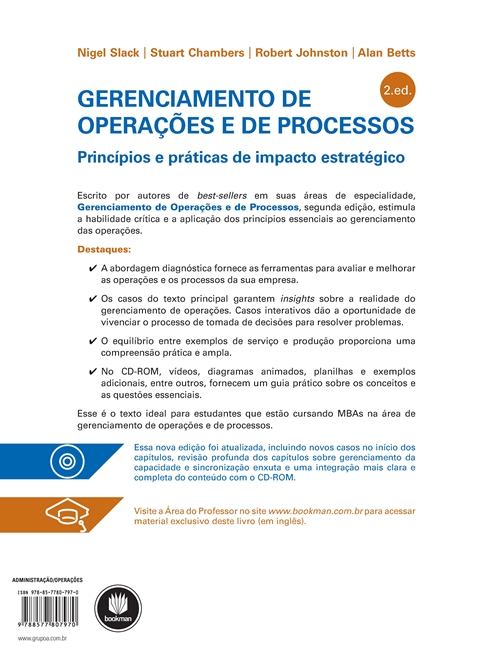 Gerenciamento de Operações e de Processos